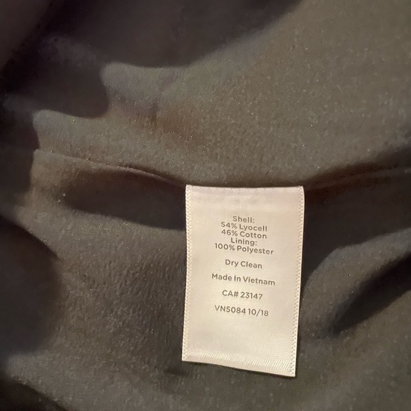 Talbots Skirt 2P Black Pink Floral Pencil Straight - Picture 5 of 11